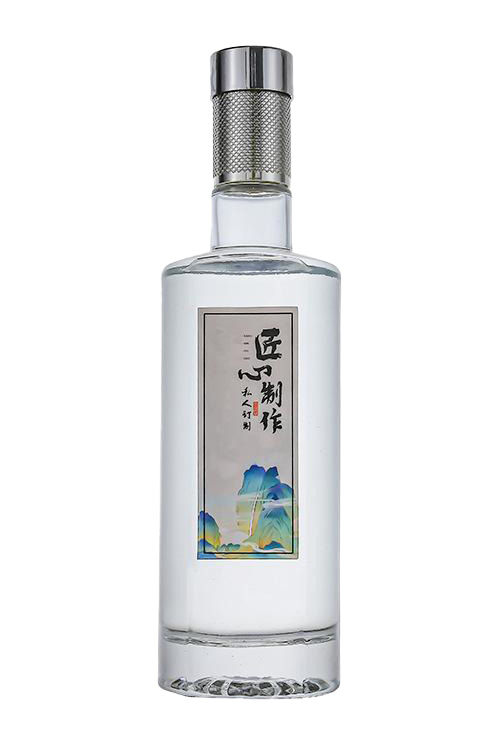 晶白酒瓶-003  